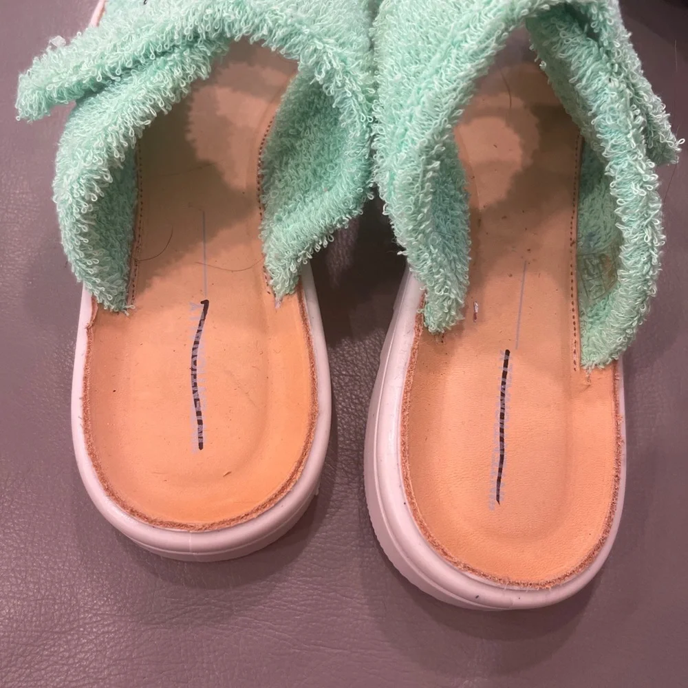 Intentionally Blank Women's Blink Sandal Green Size 8